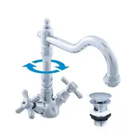 RAV SLEZÁK Morava umývadlová batéria s clic-clacom chróm mk121.5/8 MK121.58