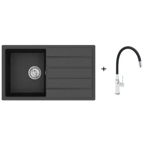 Drez SAT čierna SETSATSINK8