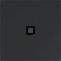 Sprchová vanička štvorcová Polysan Flexia 100x100 cm liaty mramor antracit 71552.51