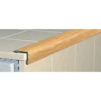 Schodová hrana schodová Havos, hliník, dĺžka 270 cm, výška hrany 9 mm, ALSHD9270