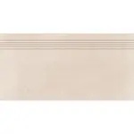 Schodovka Rako Rebel béžová 30x60 cm mat DCPSE743.1