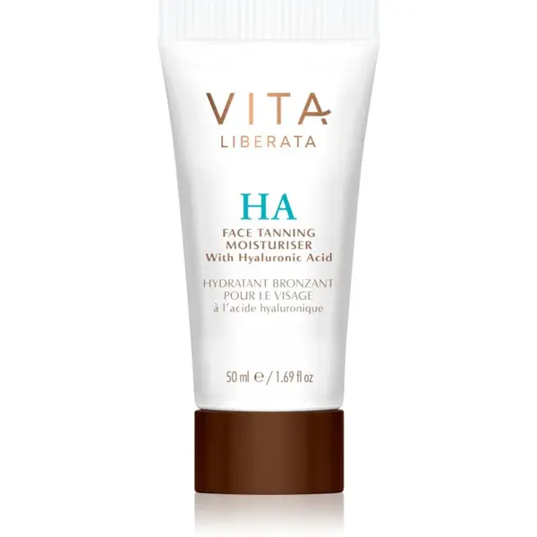 Vita Liberata Face Tanning Moisturiser with Hyaluronic Acid hydratačný pleťový krém so samoopaľovacím účinkom 50 ml