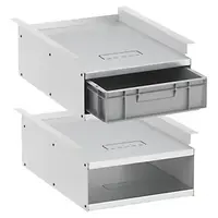 Kovová zásuvka na kontejner