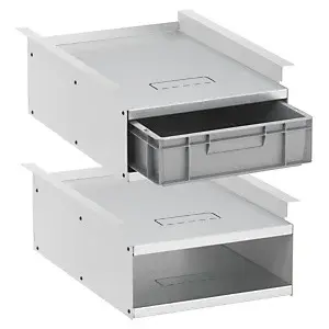 Kovová zásuvka na kontejner