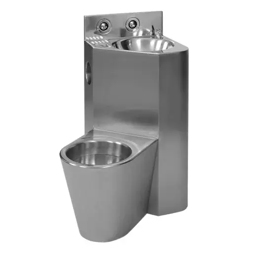 Sanela WC s umývadlom do rohu SLWN 08ZL