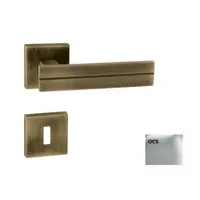 Kľučka Naturel LINHA1-HR,cr brúsený, WK LINHA1HROCS