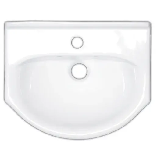 Nábytkové umývadlo Naturel Pre 43x34 cm otvor pre batériu uprostred HA5640