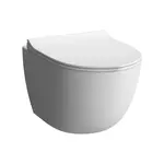 WC závesné VitrA Sento mat zadný odpad 7748-001-0075