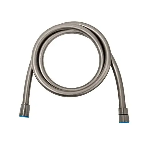 Sprchová hadica SAT Aurum so zámkom proti pretočeniu brúsený gun metal SATBAURHPBGM