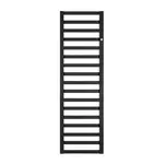 Kombinovaný radiátor Hopa Poppy 163x60 cm čierny matný RADPPY601631