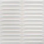 Obklad Vilar Albaro Arrow white 20x20 cm reliéfna ARROW151WH
