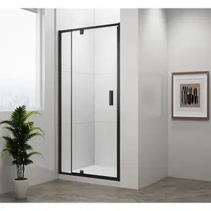 Polysan Easy Black sprchové dvere 76-90 cm EL1615B