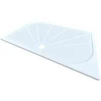 Sprchová vanička obdĺžniková SAT Limnew 140x90 cm liaty mramor LIMNEW14090