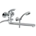 Vaňová batéria Novaservis Metalia 55 so sprchovacím setom 150 mm chróm 55072.0