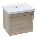 Kúpeľňová skrinka s umývadlom Naturel Vario Dekor 60x51x40 cm dub bardolino mat VARIO260DBDB