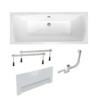 Obdĺžniková vaňa Laguna Cube Way Plus 160x70 cm akrylát ľavá aj pravá SIKOCUB1600ANPC