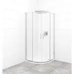 Sprchový kút čtvrtkruh 80x80 cm SAT TEX SATBKTEXS80CRT