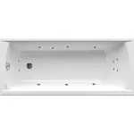 Masážna vaňa SIKO Fusion 170x70 cm BASIC akrylát ľavá SIKOHMBVR170L