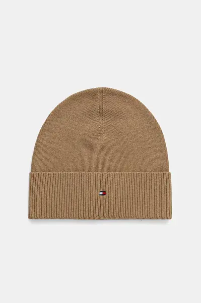 Čiapka s prímesou kašmíru Tommy Hilfiger