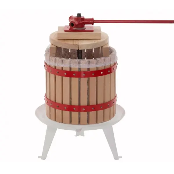 Agrofortel Dřevěný lis na ovoce - moštovač - 18 litrů