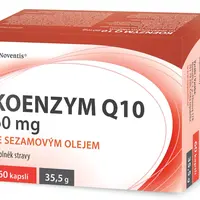 Noventis Koenzym Q10 60 mg se sezamovým olejem 60 kapslí