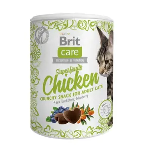 Brit Care Cat Snack Superfruits Chicken 100g | Pamlsky pro kočky