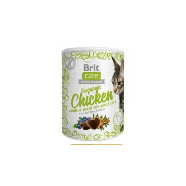 Brit Care Cat Snack Superfruits Chicken 100g | Pamlsky pro kočky