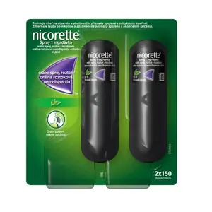 Nicorette Spray 1 mg/dávka orální sprej, roztok 2x13,2 ml
