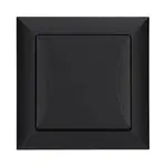 Vypínač krížový Pola, čierna