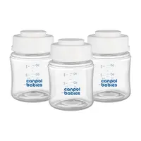 Canpol babies Sada lahví na skladování mléka 120 ml 3 ks