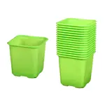 Kvetináč výsadbový zelený, 8 x 8 cm, 15 ks