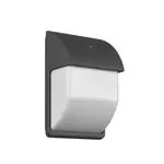 Trio LED vonkajš. nástenné svietidlo Mersey, 2x E14, IP44, antracit., 27 x 18 cm