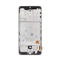LCD display + Dotyk + Přední Kryt pro Samsung A415 Galaxy A41 černá