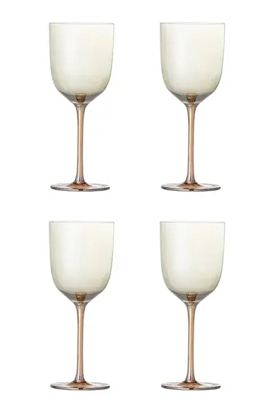 Sada sklenic na víno Bloomingville Aston 350 ml 4-pack