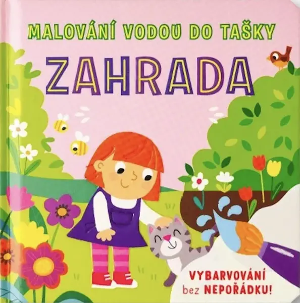 Malování vodou do tašky Zahrada - Samantha Meredithová