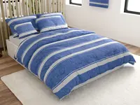 Povlečení z Renforcé bavlny BLUE LINE modré Rozměr povlečení: 70 x 90 cm | 140 x 200 cm