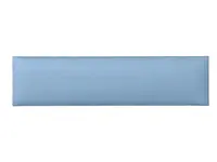 Čalúnený nástenný panel FRAME KRONOS 15x60 cm Farba: Svetlomodrá