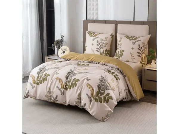 Flanelové obliečky z mikrovlákna ORVILA béžové Rozmer obliečky: 2 ks 70 x 90 cm | 200 x 220 cm