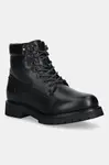 Tommy Hilfiger  Kožené trapery  FLEX TH OUTDOOR RS LTH BOOT