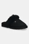 Kožené papuče Tommy Hilfiger TH SHEARLING HOUSE SHOE