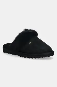 Tommy Hilfiger  Kožené papuče  TH SHEARLING HOUSE SHOE