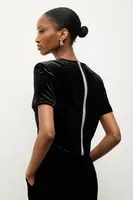 Velurová halenka Answear.LAB