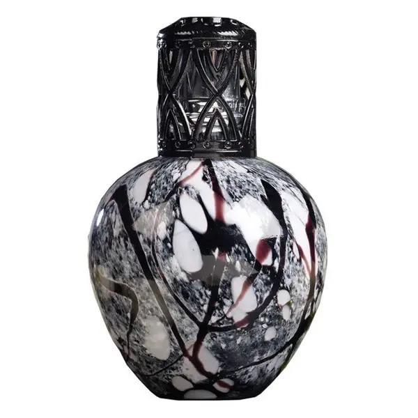 Ashleigh & Burwood London Velká katalytická lampa BLACK MARBLE