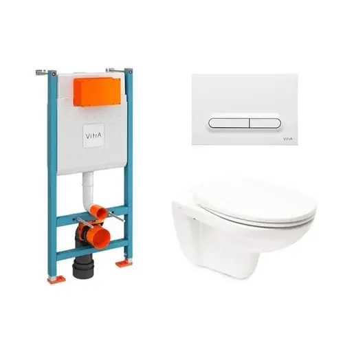 Závesný wc set Vitra Normus do ľahkých stien / predstenová SIKOVSW1