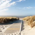 Euroart OBRAZ NA SKLE, pláž a moře, 30/30/1,40 cm