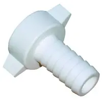 Hadicová prípojka k práčke 6/4 Plast Brno biela UK30000