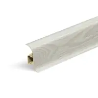 Lišta soklová Naturel dub Arctic , PVC dĺžka 250 cm, výška hrany 56 mm, NATNGF0G0