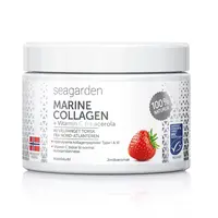 Seagarden Marine Collagen + Vitamin C 150 g jahoda