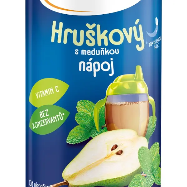 Sunar Rozpustný nápoj hruškový s meduňkou 200 g