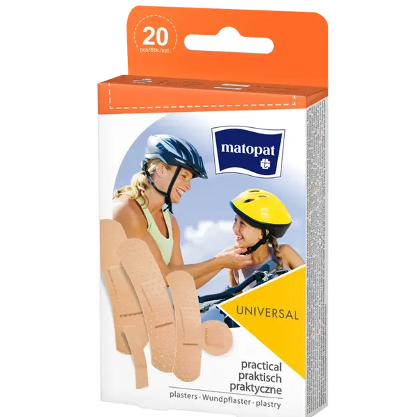 Matopat Universal 5 velikostí náplasti 20 ks